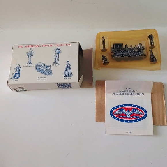 Vintage Toy Soldiers Americana Pewter Collection Solid Pewter Mini Figurines - Picture 8 of 12